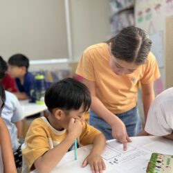 自分がしてもらって嬉しかったことを、次の子へ――新1年生と上級生のやさしいつながり