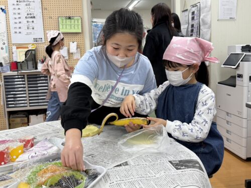 低学年に伝わるように 上級生が考えた杜の時間のひとコマ