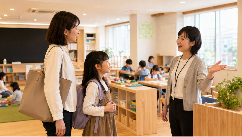 学童の見学