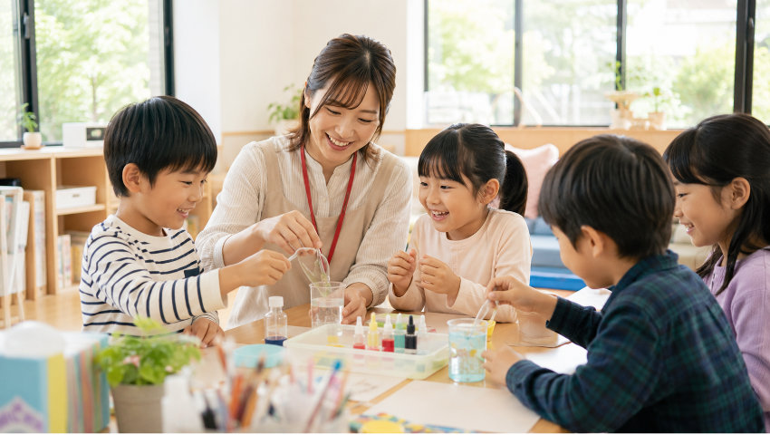 学童の様子