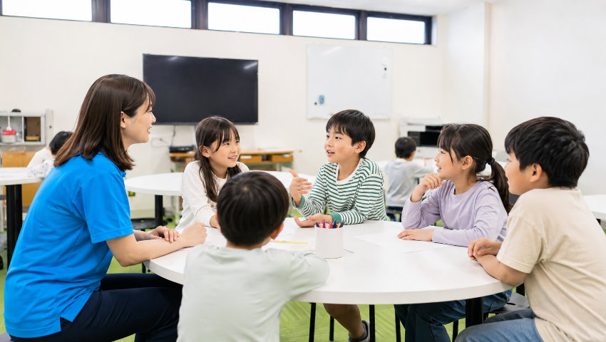 学童の様子